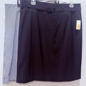 Pair of 2 Talbots Quality Lined Straight Skirts, NWT, Size 14 Petite